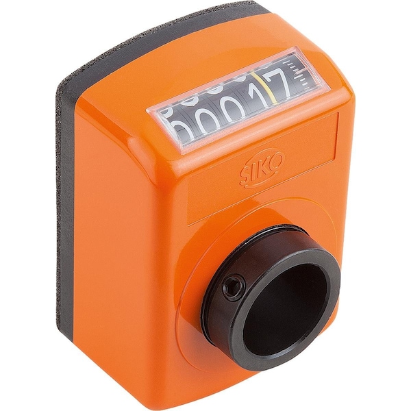 Kipp Position Indicator Digital, Polyamide Orange Ral2004, Comp:Steel, Programmed Au=0001, 5, P=1, 5 K0410.01501111 - main